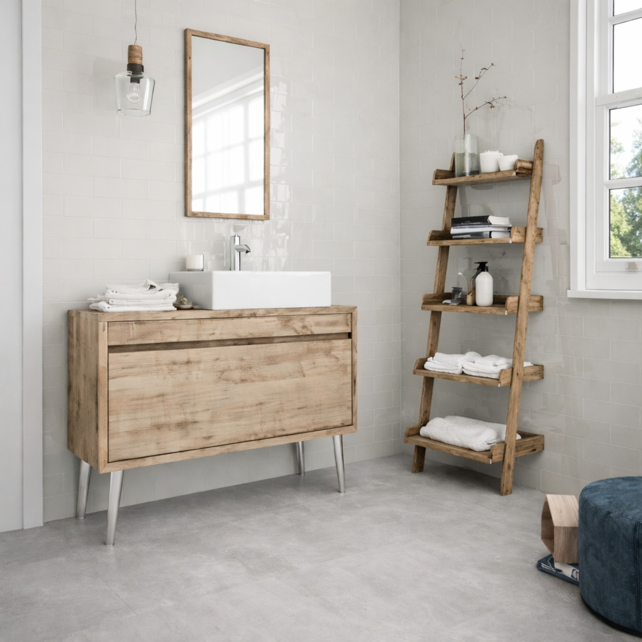 BMS Budget Line Viena Gris WandTegel 7,5x30cm